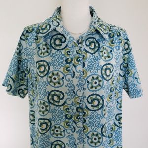 Chelsea Studio Button Down Blouse, size‎ M